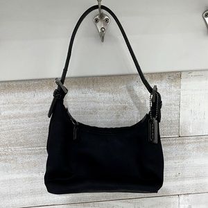 EUC Small coach purse black